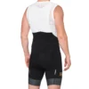 100 Percent Exceeda Men's Bib Shorts - Black/Charcoal