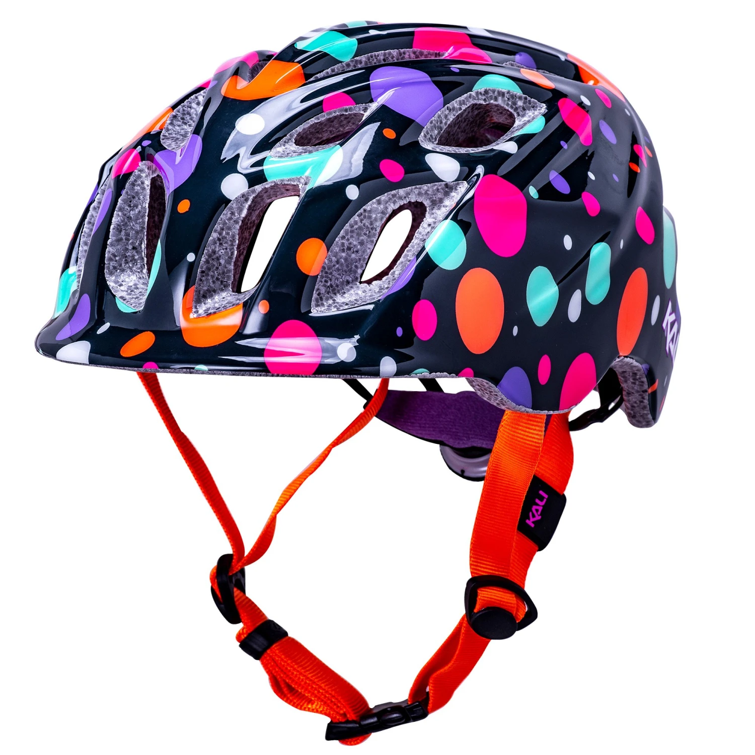 Kali Chakra Child Lighted Kids Helmet - Confetti Gloss Pink 8 Kali Chakra Child Lighted Kids Helmet - Confetti Gloss Pink - Image 8