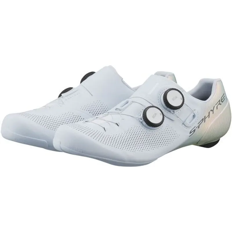 Shimano S-PHYRE RC9W Women's Road Shoes - White 3 Shimano S-PHYRE RC9W Women's Road Shoes - White - Image 3