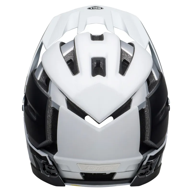 Bell Super Air R MIPS Full Face Helmet - Matt Black/White 16 Bell Super Air R MIPS Full Face Helmet - Matt Black/White - Image 16