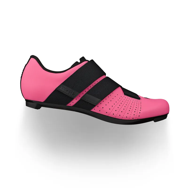Fizik R5 Tempo Powerstrap Road Shoes - Pink/Black 2 Fizik R5 Tempo Powerstrap Road Shoes - Pink/Black - Image 2