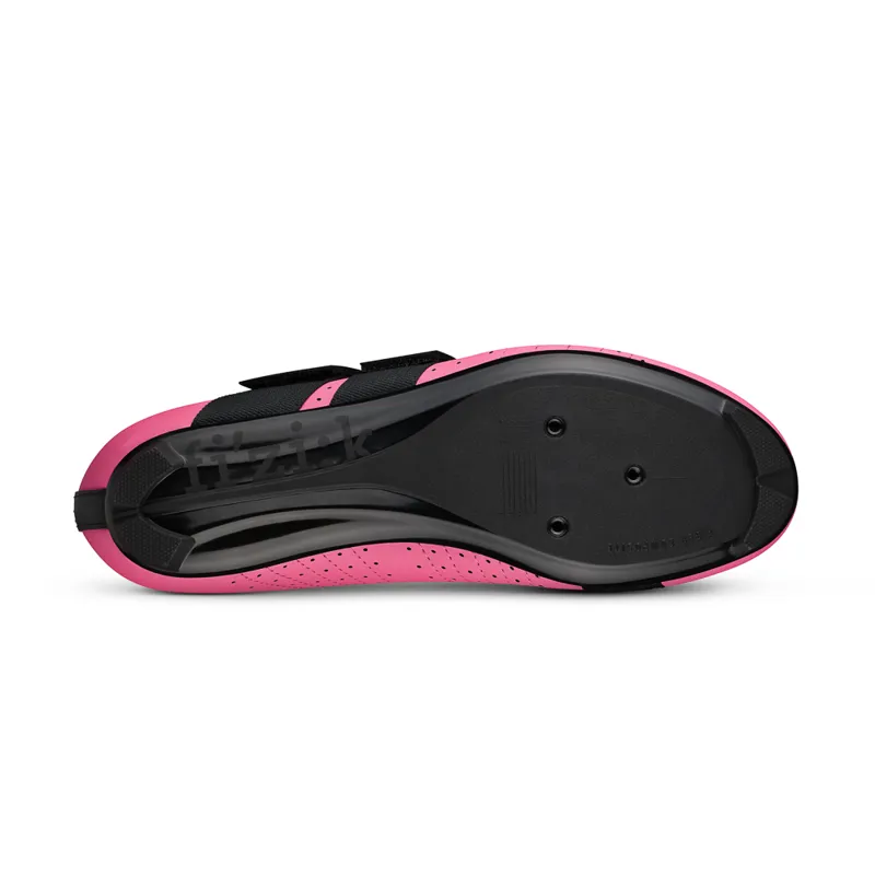 Fizik R5 Tempo Powerstrap Road Shoes - Pink/Black 3 Fizik R5 Tempo Powerstrap Road Shoes - Pink/Black - Image 3