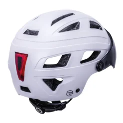 Kali Cruz Plus Urban Helmet - Solid Matt White -Sportfu Bike Gear Shop 6 495