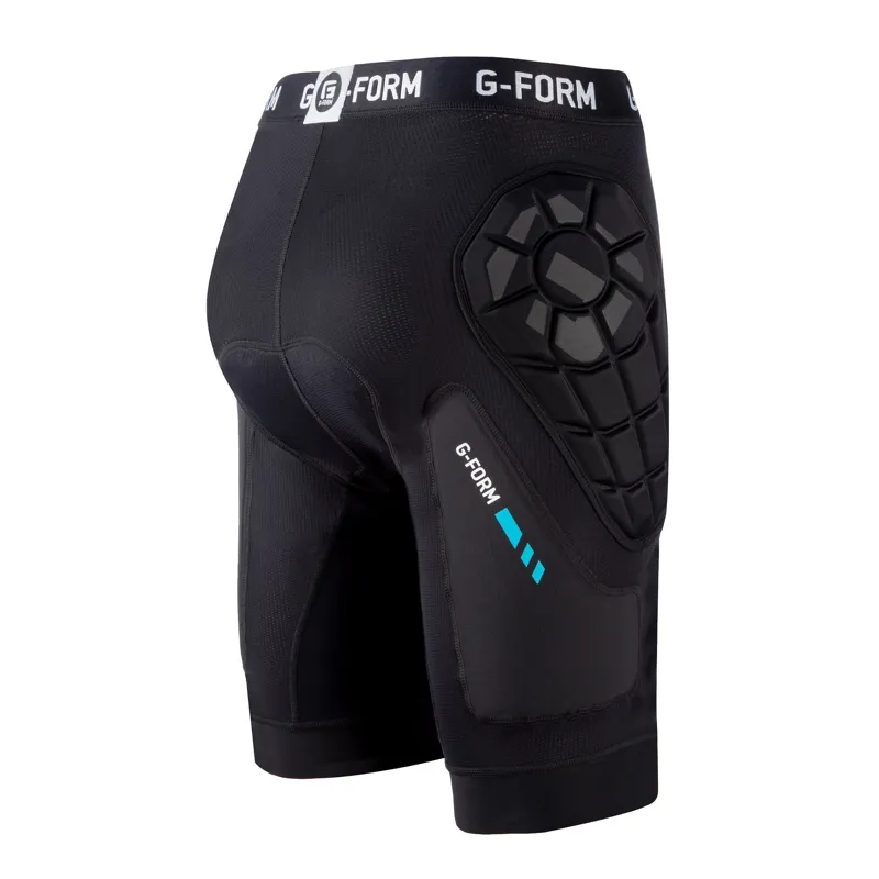 G-Form MX Men's Padded Shorts - Black 2 G-Form MX Men's Padded Shorts - Black - Image 2