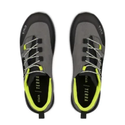 Fizik X2 Terra Ergolace MTB Shoes - Grey/Yellow -Sportfu Bike Gear Shop 6671BLKYEL