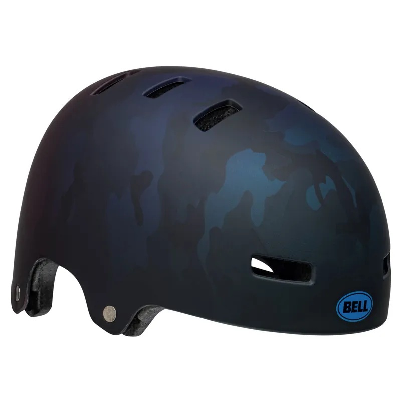 Bell Span Youth Helmet - Matte Black/Blue 1 Bell Span Youth Helmet - Matte Black/Blue