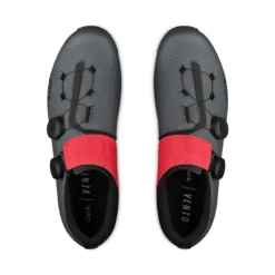Fizik Vento Infinito Carbon 2 Road Shoes - Grey/Coral -Sportfu Bike Gear Shop 7415GRYWHT