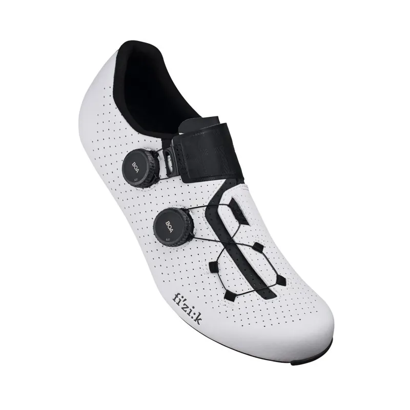 Fizik Vento Infinito Carbon 2 Road Shoes - White/Black 1 Fizik Vento Infinito Carbon 2 Road Shoes - White/Black