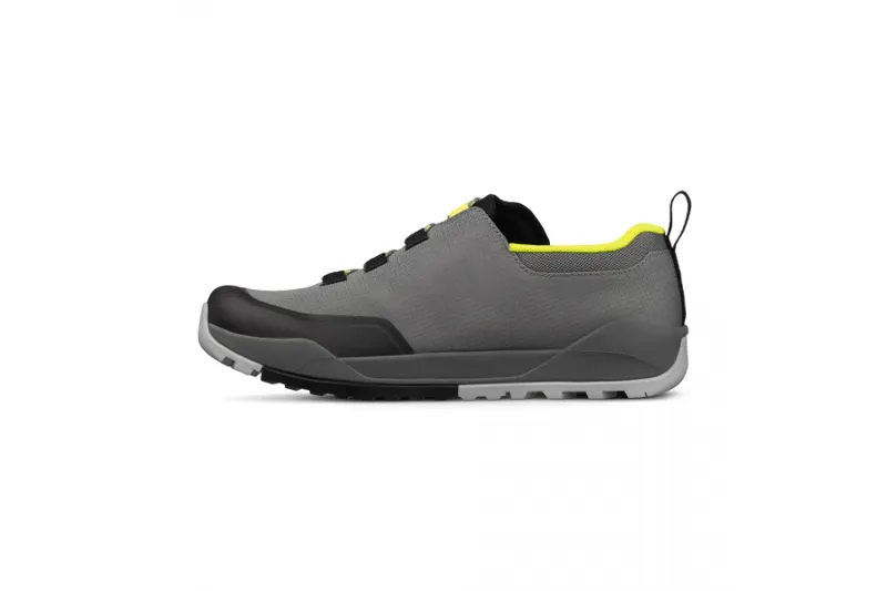 Fizik X2 Ergolace Flat MTB Shoes - Grey/Yellow 3 Fizik X2 Ergolace Flat MTB Shoes - Grey/Yellow - Image 3