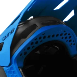 7idp Project 23 Carbon Full Face Helmet - Raw Carbon/Electric Blue -Sportfu Bike Gear Shop 7710 53 Eight