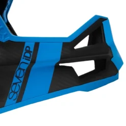 7idp Project 23 Carbon Full Face Helmet - Raw Carbon/Electric Blue -Sportfu Bike Gear Shop 7710 53 Six