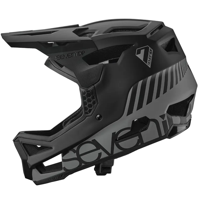 7idp Project 23 Glass Fibre Full Face Helmet - Graphite/Black 5 7idp Project 23 Glass Fibre Full Face Helmet - Graphite/Black - Image 5