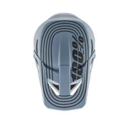 100 Percent Status Full Face MTB Helmet - Caltec/Grey -Sportfu Bike Gear Shop 80010 00007 5