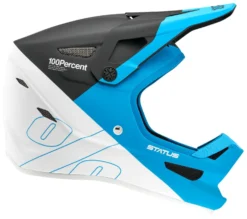 100 Percent Status Full Face Helmet - Carby Silver -Sportfu Bike Gear Shop 80010 462 1