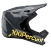100 Percent Status Full Face Helmet - Carby Silver