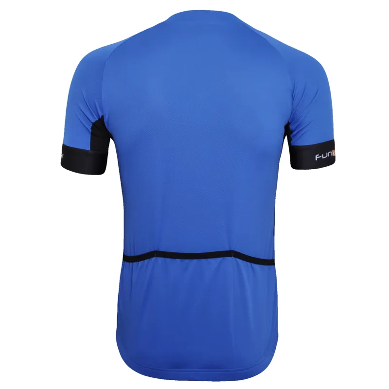 Funkier Airflow Active Short Sleeve Jersey - Blue 2 Funkier Airflow Active Short Sleeve Jersey - Blue - Image 2