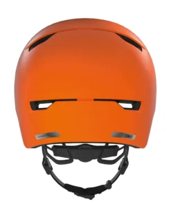 Abus Scraper 3.0 Urban Helmet - Orange -Sportfu Bike Gear Shop 81766 scraper3.0 signalorangem rear
