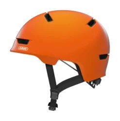 Abus Scraper 3.0 Urban Helmet - Orange -Sportfu Bike Gear Shop 81766 scraper3.0 signalorangem side