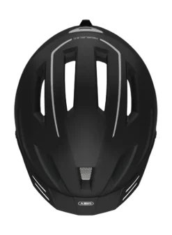 Abus Pedelec 2.0 Urban Helmet - Black -Sportfu Bike Gear Shop 81919 pedelec2.0 velvetblack top