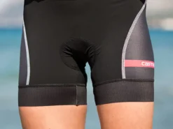 Castelli Free Womens Short Shorts - Black -Sportfu Bike Gear Shop 8618118 19p 1
