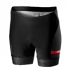 Castelli Free Womens Short Shorts - Multicolour Black