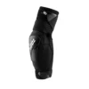 100 Percent Fortis Elbow Guards - Grey Heather/Black