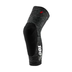 100 Percent Teratec Knee Guard - Grey Heather/Black