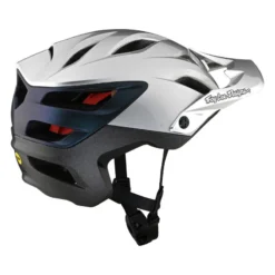 Troy Lee Designs A3 MIPS MTB Helmet - Uno - Silver/Electro -Sportfu Bike Gear Shop A3Mips2021SLV2