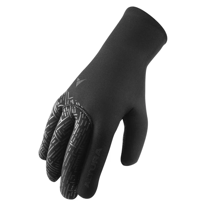 Altura Thermostretch Windproof Long Finger Gloves - Black 1 Altura Thermostretch Windproof Long Finger Gloves - Black