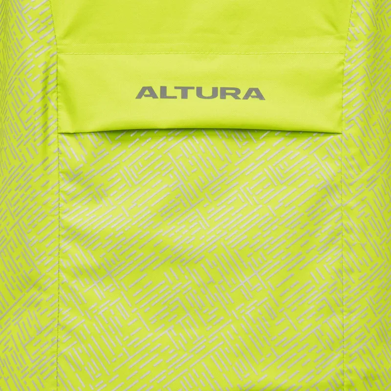 Altura Icon Men's Pocket Rocket Waterproof Packable Gilet - Lime 7 Altura Icon Men's Pocket Rocket Waterproof Packable Gilet - Lime - Image 7