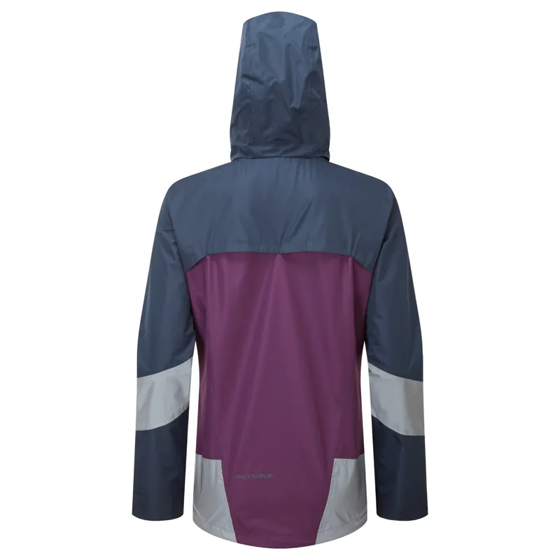 Altura Nightvision Typhoon Waterproof Women's Jacket - Navy/Purple 3 Altura Nightvision Typhoon Waterproof Women's Jacket - Navy/Purple - Image 3