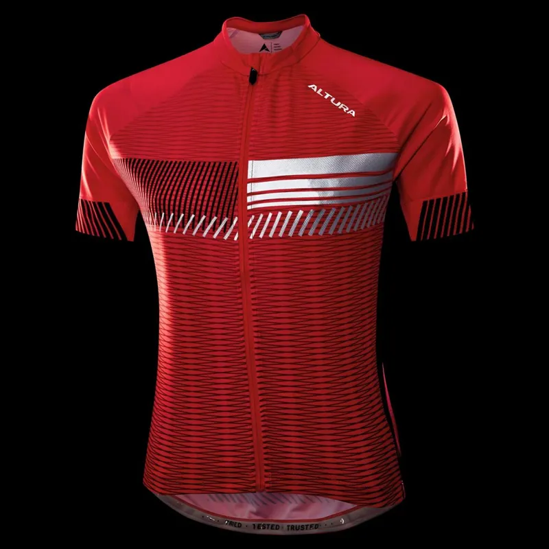 Altura Club Womens Short Sleeve Jersey - Coral/Maroon 9 Altura Club Womens Short Sleeve Jersey - Coral/Maroon - Image 9