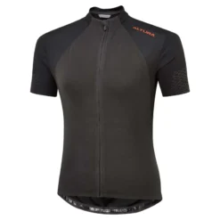 Altura Endurance Womens Short Sleeve Jersey - Charcoal/Orange -Sportfu Bike Gear Shop AL25WENDM1 CH