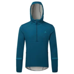 Altura Grid Half Zip Softshell Hoodie - Blue/Grey -Sportfu Bike Gear Shop AL38MGRDH1 54251 02