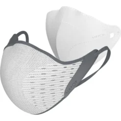 AirPop Active Face Mask - White/Grey -Sportfu Bike Gear Shop APOP43315 3