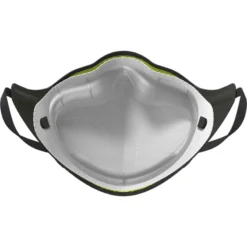 AirPop Active Face Mask - Black/Yellow -Sportfu Bike Gear Shop APOP43348 4