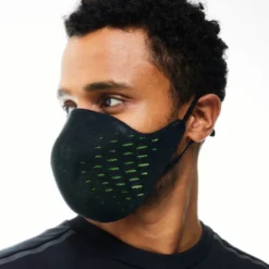AirPop Active Face Mask - Black/Yellow -Sportfu Bike Gear Shop APOP43348 7