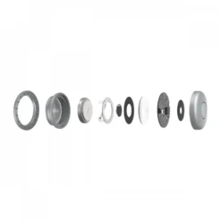 AirPop Active+ Halo Smart Face Mask - Black/Yellow -Sportfu Bike Gear Shop APOP43349 4