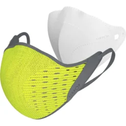 AirPop Active Face Mask - Yellow/Black -Sportfu Bike Gear Shop APOP43581 3