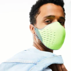 AirPop Active Face Mask - Yellow/Black -Sportfu Bike Gear Shop APOP43581 7