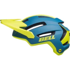 Bell 4forty Air MIPS MTB Helmet - Matt Blue/Hi-Viz -Sportfu Bike Gear Shop BEH4FOAMMATBLUHI VIZ 2