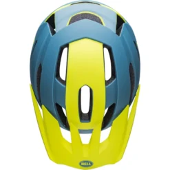 Bell 4forty Air MIPS MTB Helmet - Matt Blue/Hi-Viz -Sportfu Bike Gear Shop BEH4FOAMMATBLUHI VIZ 5
