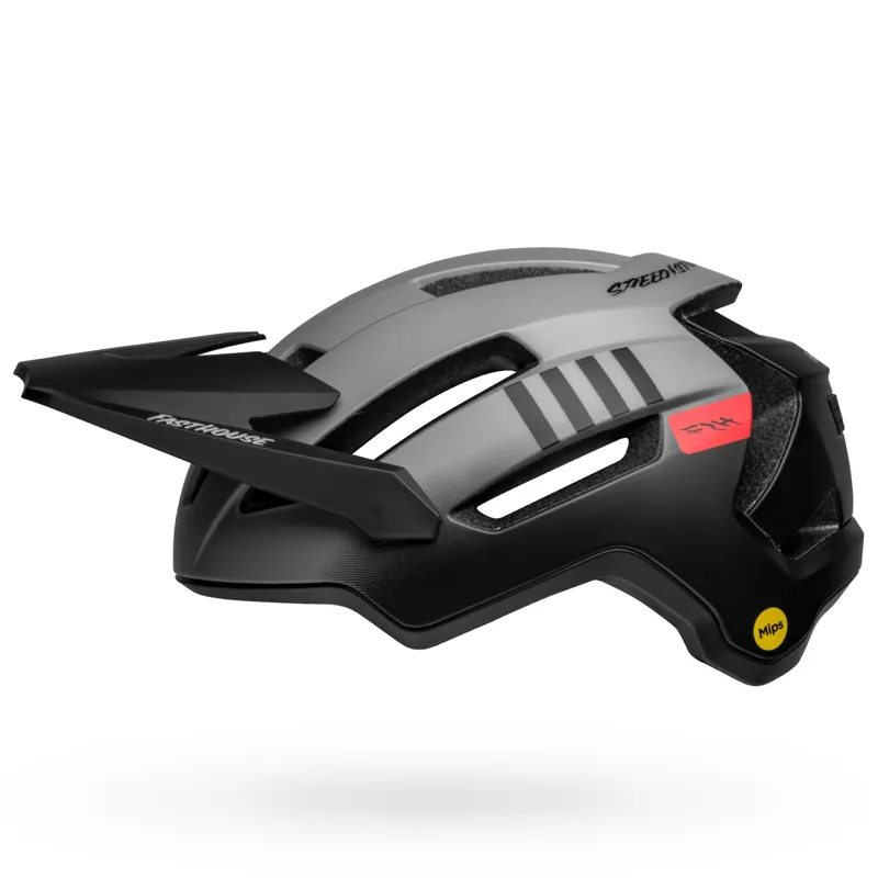 Bell 4forty Air MIPS MTB Helmet - Matte/Gloss Grey/Black Fasthouse 3 Bell 4forty Air MIPS MTB Helmet - Matte/Gloss Grey/Black Fasthouse - Image 3