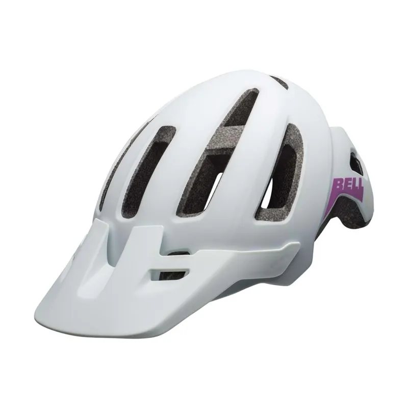 Bell Nomad JR Youth MTB Helmet - 52- 57cm - Matte White/Purple 4 Bell Nomad JR Youth MTB Helmet - 52- 57cm - Matte White/Purple - Image 4