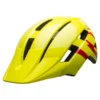 Bell Sidetrack II Youth Helmet - 50-57cm - Strike Gloss Hi-Vis/Red