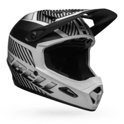 Bell Transfer Mtb Full Face Helmet - Matt Black/White -Sportfu Bike Gear Shop BEH71384MTTBLKWHT5 3