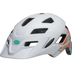Bell Sidetrack Child Helmet - 47-54cm - Matt White -Sportfu Bike Gear Shop BEH7138814 3