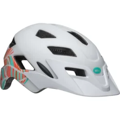 Bell Sidetrack Youth Helmet - 50-57cm - Matt White