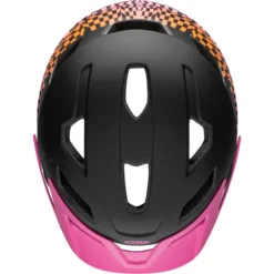 Bell Sidetrack Child Helmet - 47-54cm - Wavy Checks/Matte Pink -Sportfu Bike Gear Shop BEH71584916