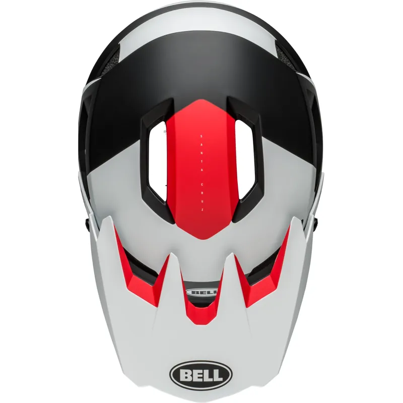 Bell Sanction 2 DLX Mips Full Face Helmet - Deft Black/White 4 Bell Sanction 2 DLX Mips Full Face Helmet - Deft Black/White - Image 4
